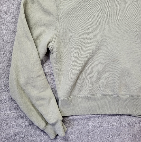 Abercrombie & Fitch Soft A&F Cropped Sunday Hoodie Sage Green - Picture 2 of 11